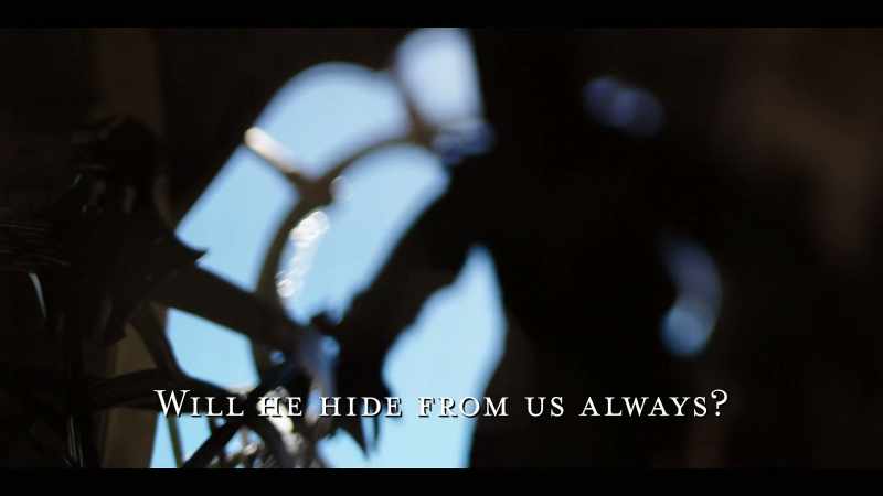 Will he hide from us always?
