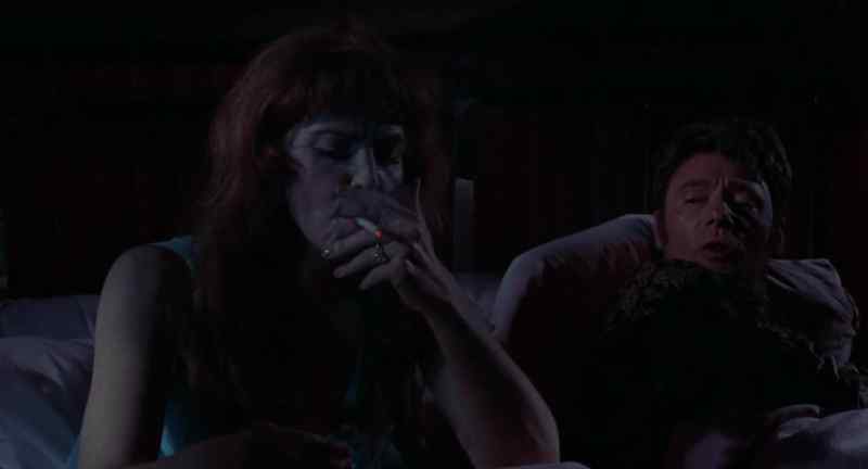 Will you put the cigarette out and go to sleep?