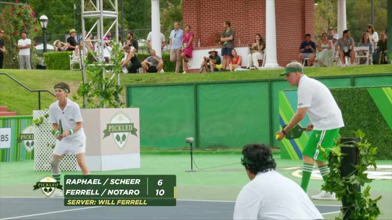 WILL SERVING MATCH POINT. THIS COULD BE IT