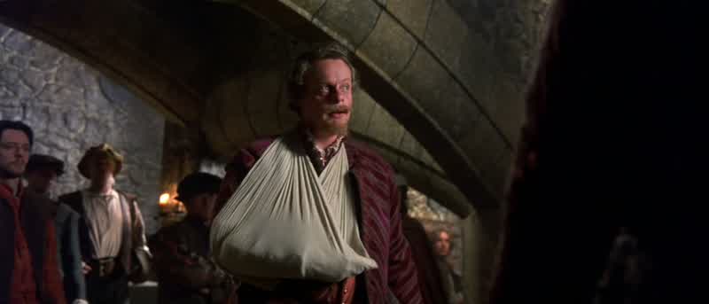 The Master of the Revels despises us all for vagrants and peddlers of bombast