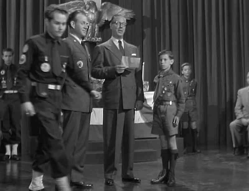Will the scouts so designated escort