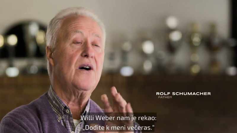 Willi Weber said to us, 