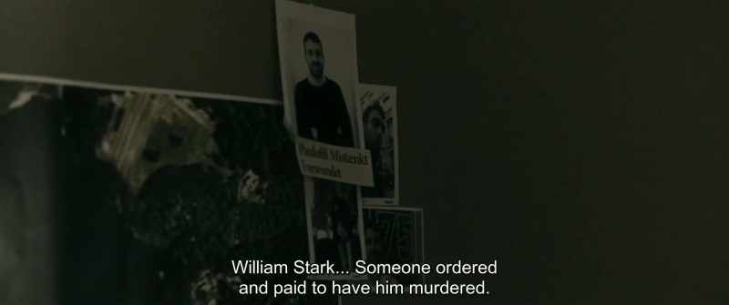 William Stark... Someone ordered and paid to have him murdered