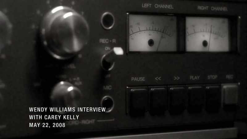 WILLIAMS: So, the girls were on there