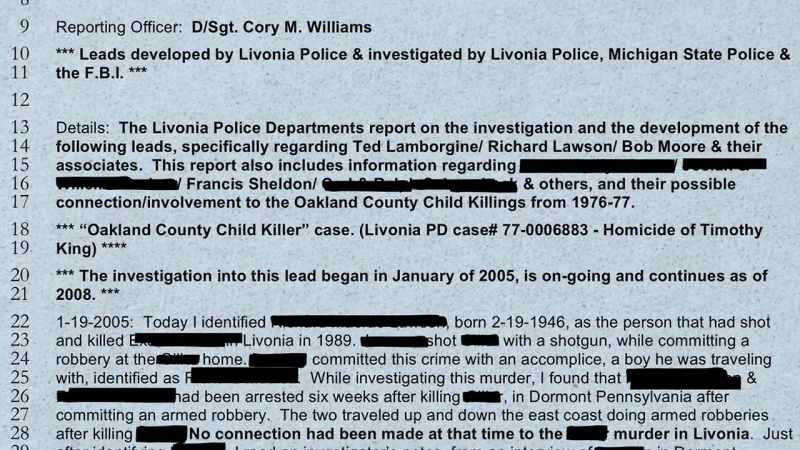 Williams: WHEN LAWSON WAS ARRESTED