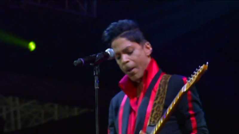 Willie: So I'm backstage, and I see Prince's back towards me