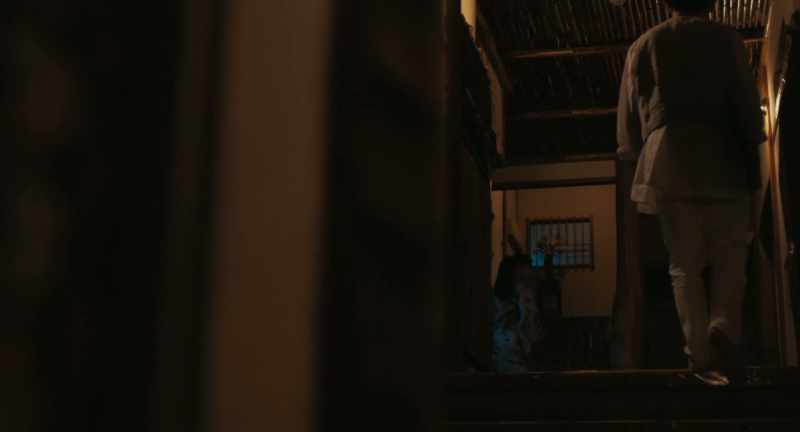 Willy-nilly, I made my way into his room