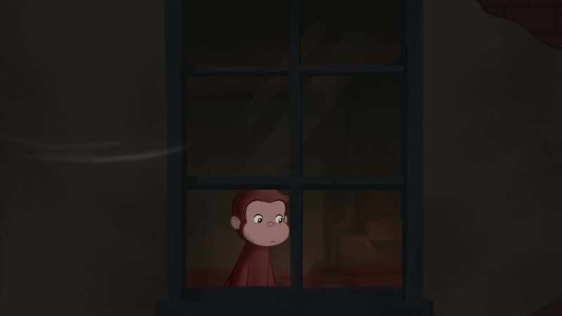 (wind blowing) (jarring piano music)