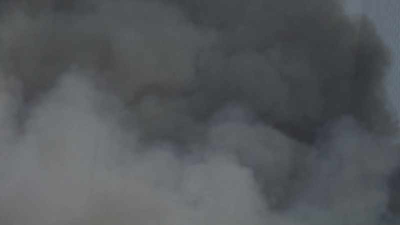 (WIND BLOWING) -(RUMBLING)