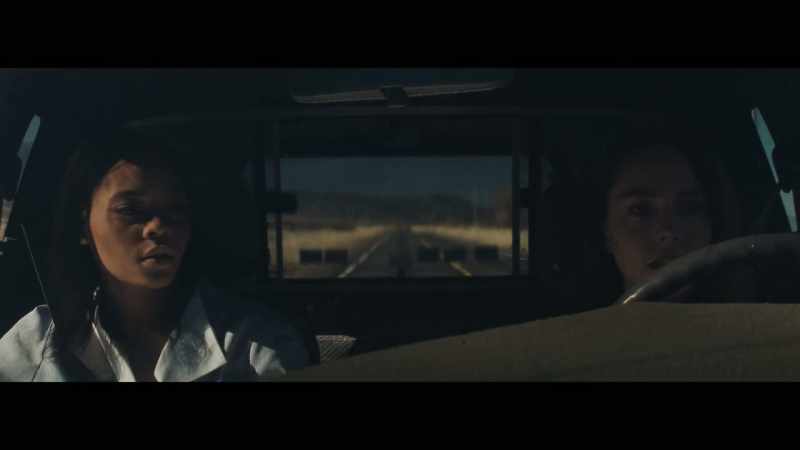 [wind whistling] -[soft dramatic music]