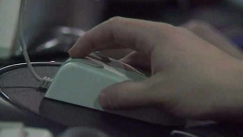 Windows used a mouse to drive a graphic interface
