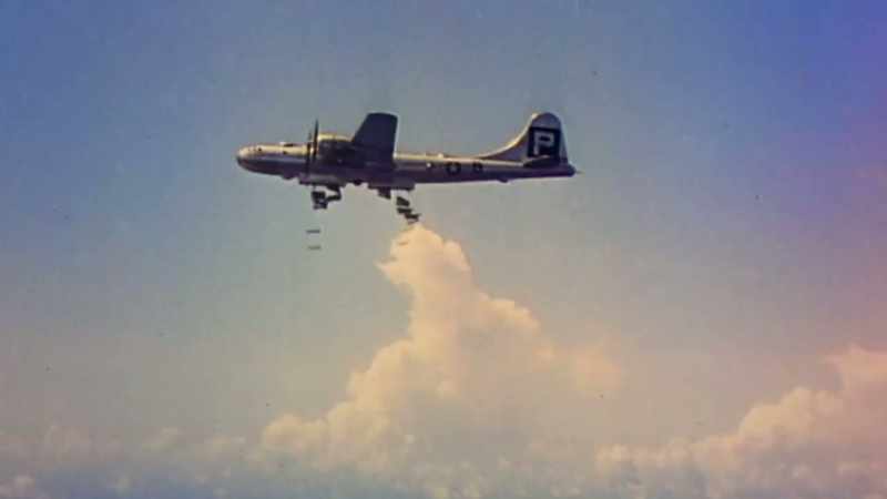 WINDS BLOW THE BOMBS OFF COURSE
