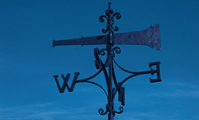 Wind's come around, blowing dead on from the west