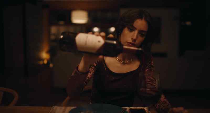 [wine sloshing]