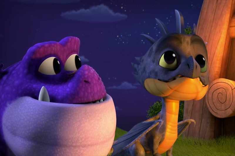 Winner, winner, fishy dinner. - Because of the dragons?