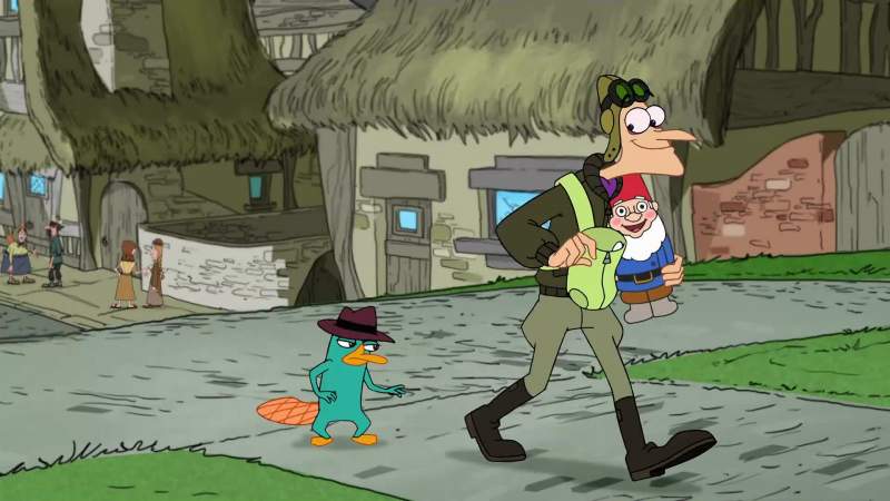 Wish me luck Perry the Platypus