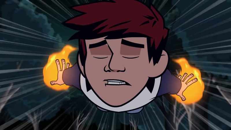 [witch laughing] - [buzzes]