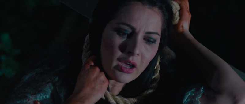 (Witch snarls)