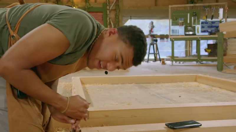 With 16 mortise and tenon joints to dig out