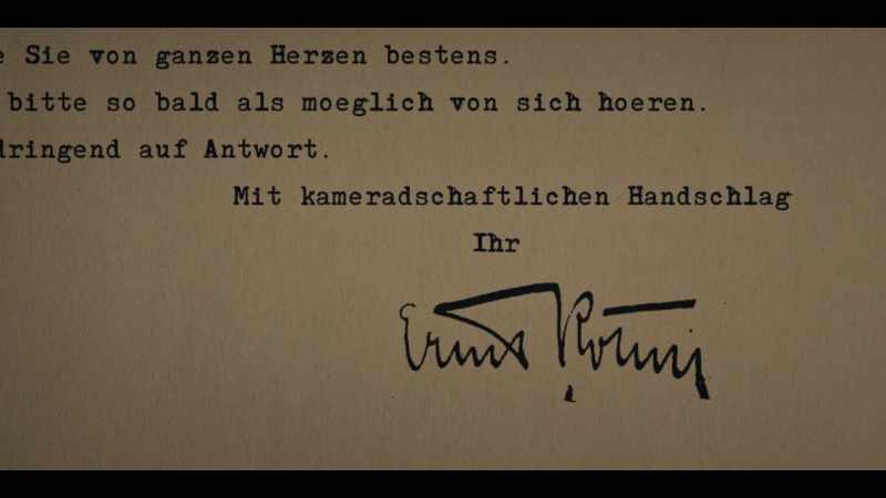 WITH A COMPANIONABLE HANDSHAKE YOURS, ERNST RÖHM
