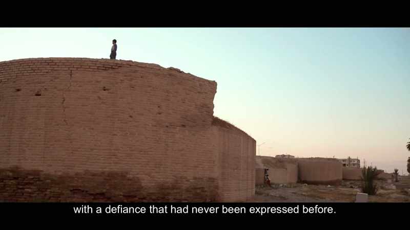 with a defiance that had never been expressed before