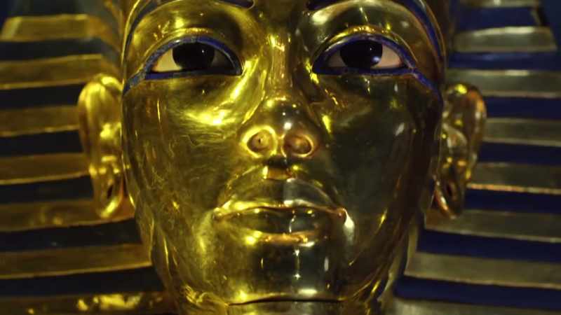with a discovery to rival even Tutankhamun