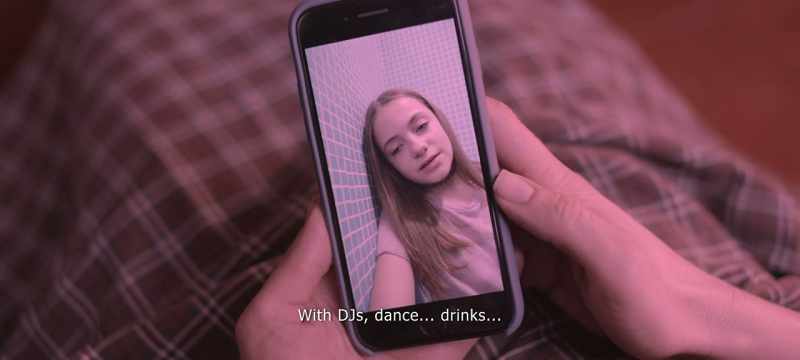 With a DJ, dancing, drinking