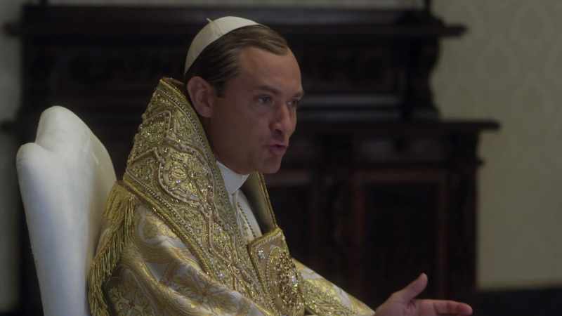 With a pope as handsome and as reassuring as Christ?