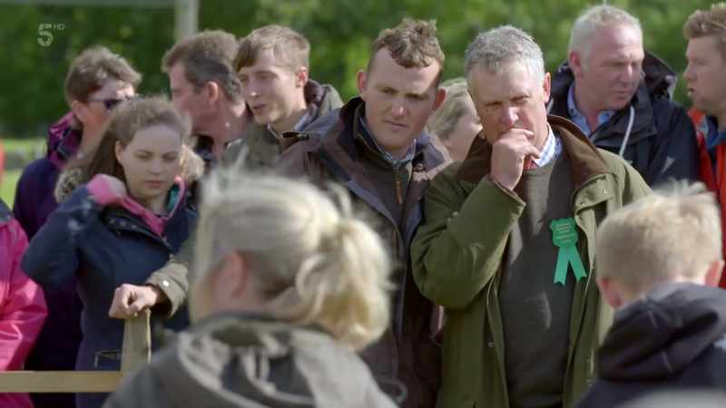 With a subtle nod from the judges, Clive has been ranked