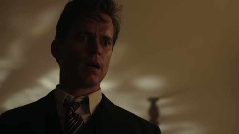 (with American accent): ...he'll find her a job