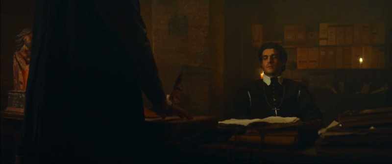 With his behavior, which I don't hesitate to define as ignoble