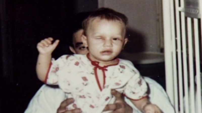 With blind infants, very often they will clap