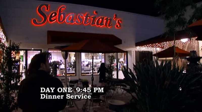 WITH DINNER SERVICE COMING TO AN END