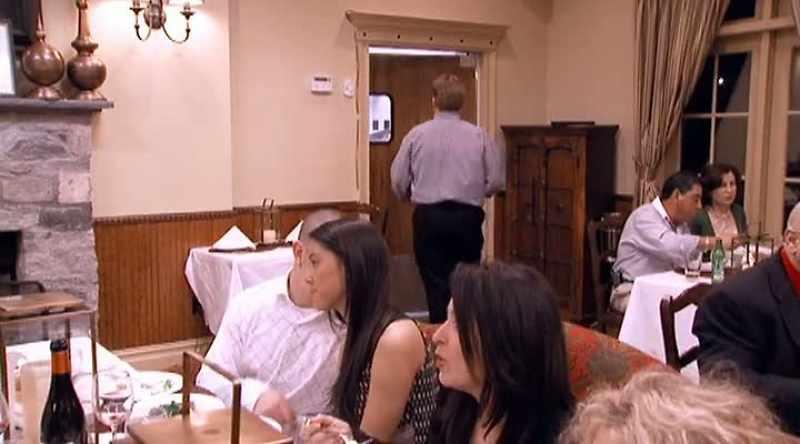 WITH DINNER SERVICE ON THE BRINK OF DISASTER