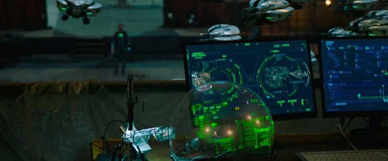 With her drones, we'll create an event big enough to cover an entire city