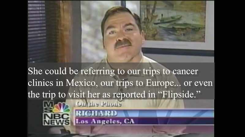 With you going away on a trip and talking about this