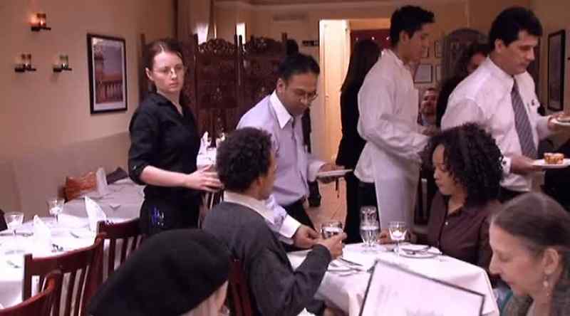 WITH KHAN IN THE DINING ROOM