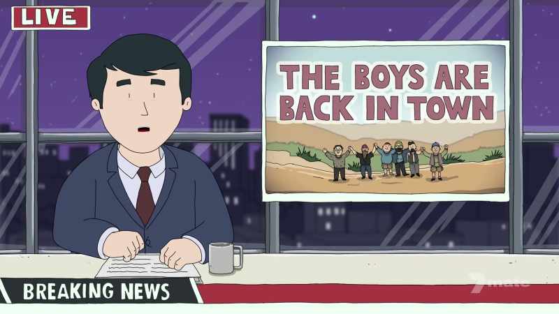 With Men back in action