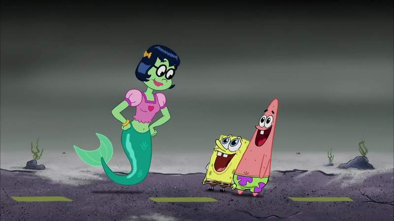 With my mermaid magic