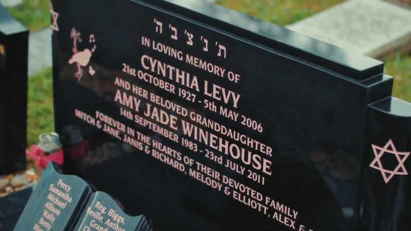 With her nan, Cynthy. The main thing is my heart is always with her