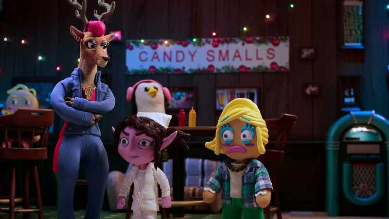 With only eight minutes left until Santa's announcement