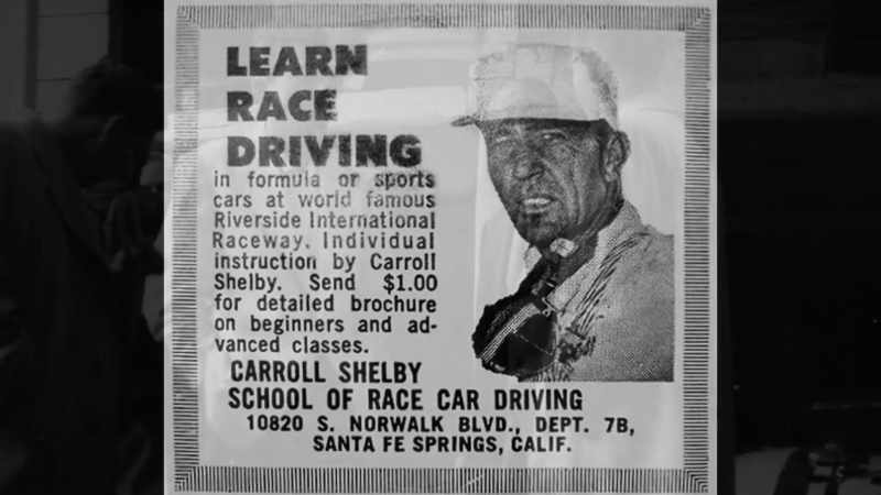 With his racing career over