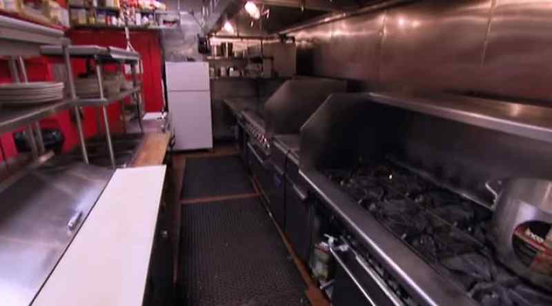 WITH THE KITCHEN, MENU, AND DECOR