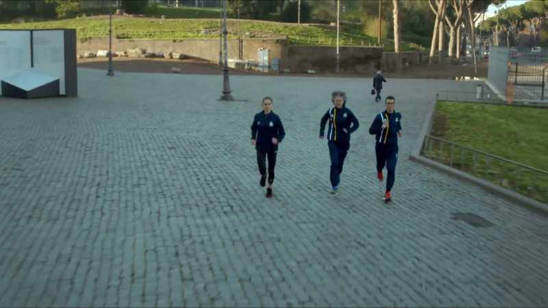 With the sun now up, the team don't have long