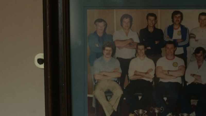 With the 'tache? Aye, that's Johnny Cooper