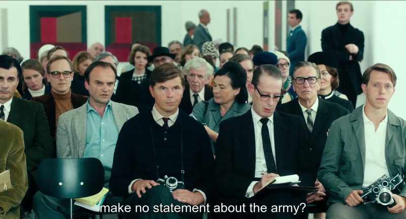With the Wehrmacht officer