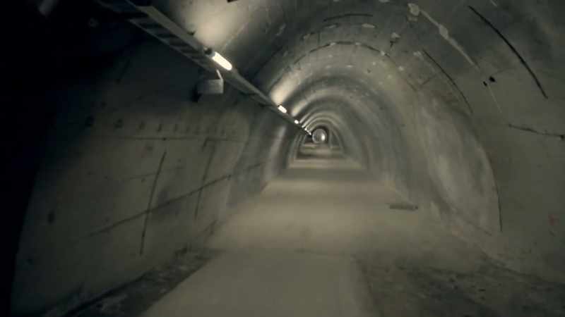 With these tunnels