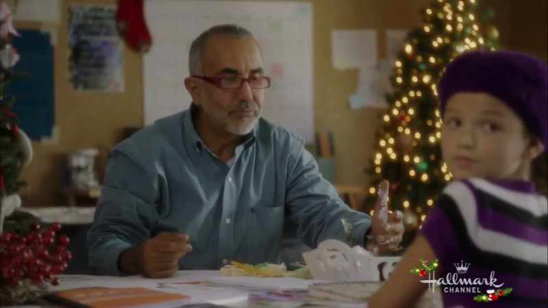 With, um, Christmas cookies