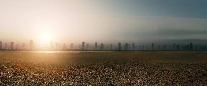 Within it lies a city