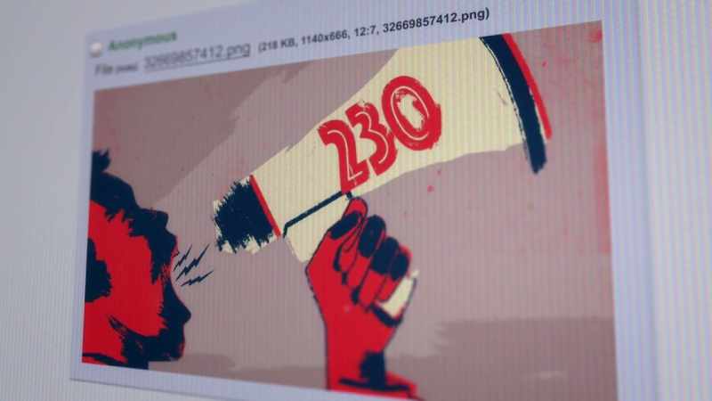 Without it, a website could be sued